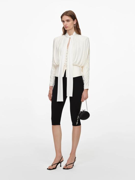 26FW 셀프 포트레이트 블라우스 AW26009TBC CREAM Bianco - SELF PORTRAIT