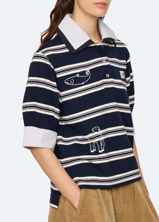  씨뉴욕 폴로 티셔츠 AW26 108 BLUE - SEA NY
