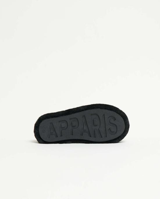  아파리 부츠 스 미샤 슬리퍼 느와르 - APPARIS