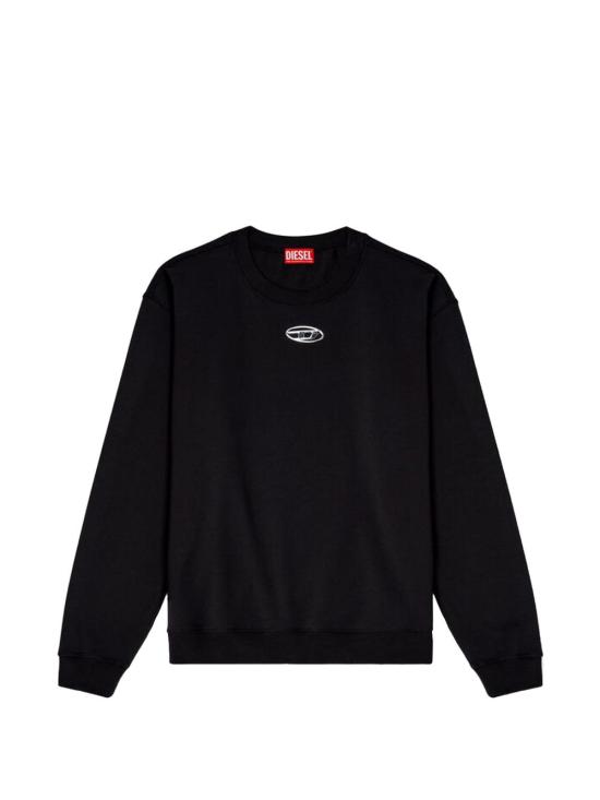 26FW 디젤 S-NORM 스웻셔츠 A20446 0BKBW900 Nero