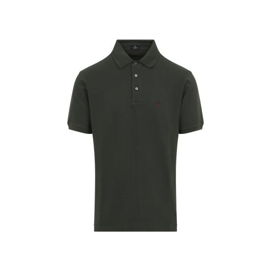 26FW 에트로 폴로 티셔츠 MRMD0005 AU13I V0286 GREEN - ETRO