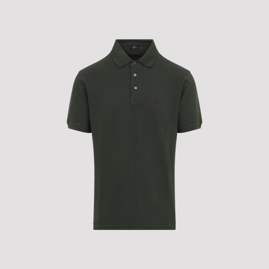 26FW 에트로 폴로 티셔츠 MRMD0005 AU13I V0286 GREEN