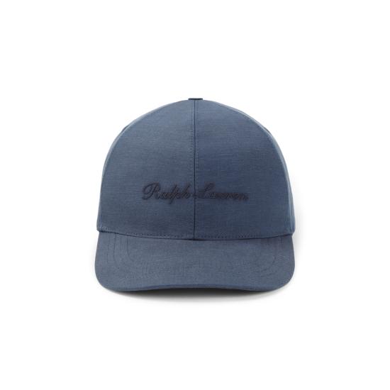 26FW 랄프로렌 퍼플라벨 모자 798P17627001 STEEL BLUE - RALPH LAUREN PURPLE LABEL
