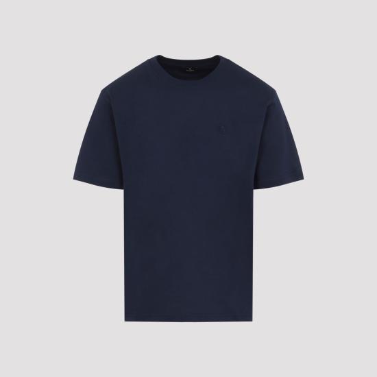 26FW 에트로 반팔 티셔츠 MRMA0002 AV906 B0065 BLUE - ETRO