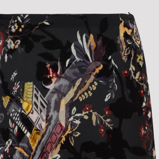 26FW 에트로 롱 스커트 WRFA0207 99SAD1E X0813 BLACK - ETRO