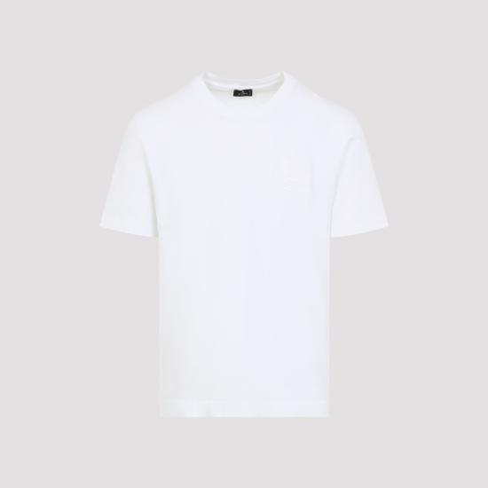 26FW 에트로 반팔 티셔츠 MRMA0002 AR11D W0001 WHITE - ETRO
