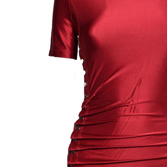 26SS 파코라반 숏 원피스 25AJRO859VI0267 P613 Rosso - PACO RABANNE