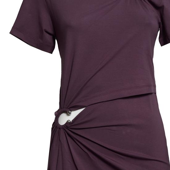 26SS 파코라반 숏 원피스 26PJRO243CO0555 P614 Rosso - PACO RABANNE
