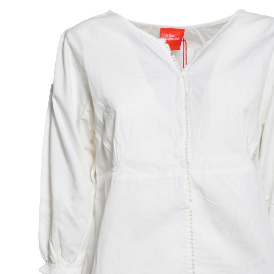 26SS 메르씨 블라우스 DAHLIA WHITE Bianco - MERCI