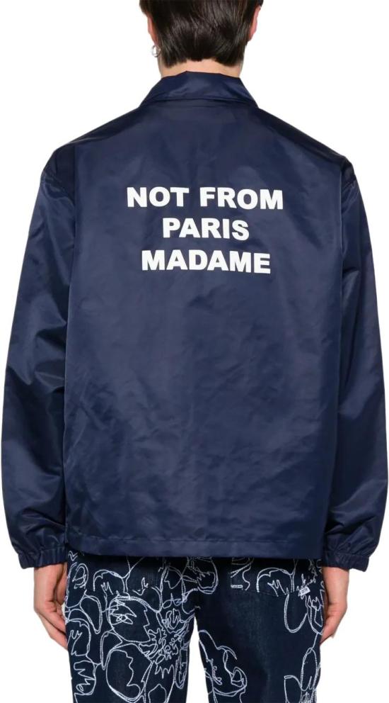 26SS 드롤드무슈 코트 PERMJT183PA014 NAVY - DROLE DE MONSIEUR