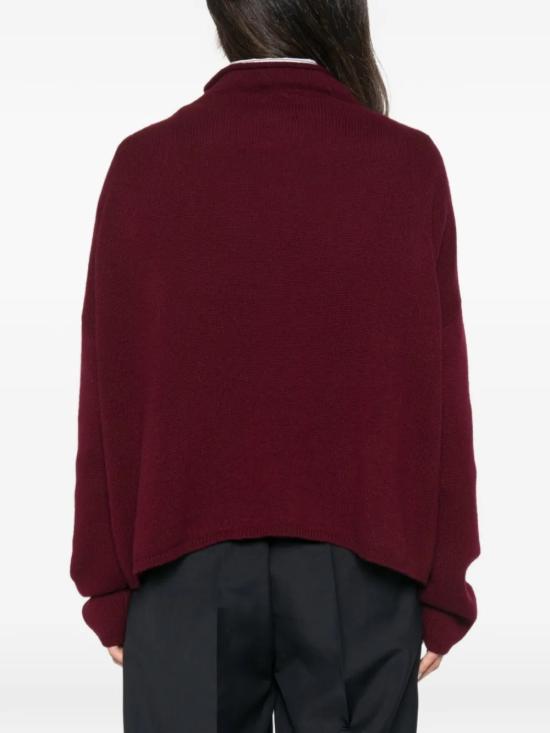 26FW 리사 양 긴팔 티셔츠 202160DEEPPLUM Bordeaux - LISA YANG