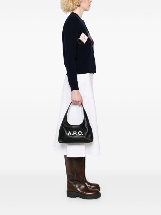 26FW 아페쎄 베이비 니논 숄더백 PUAAT F67027LZZ Black - A.P.C.