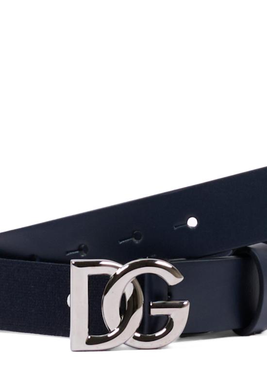 26FW [키즈] 돌체앤가바나 벨트 EC0083 A0547 8S761 BLUE - DOLCE & GABBANA