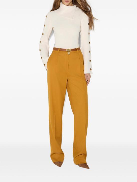 26FW 엘리자베타프랜치 긴팔 티셔츠 MK03S66E2 193 Burro - ELISABETTA FRANCHI