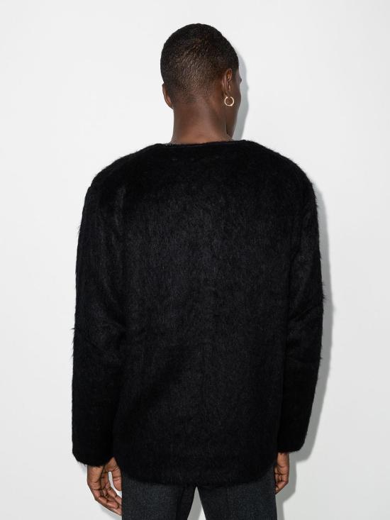 26FW 아워레가시 모헤어 가디건 M4206CBM BLACKMOHAIR - OUR LEGACY