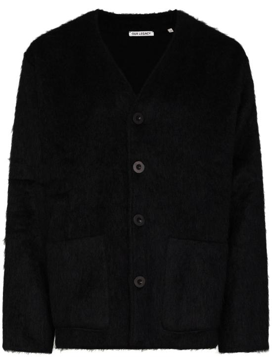 26FW 아워레가시 모헤어 가디건 M4206CBM BLACKMOHAIR