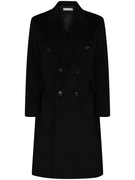 26FW 아워레가시 헤어리 울 웨일 코트 M4201WB BLACKHAIRYWOOL