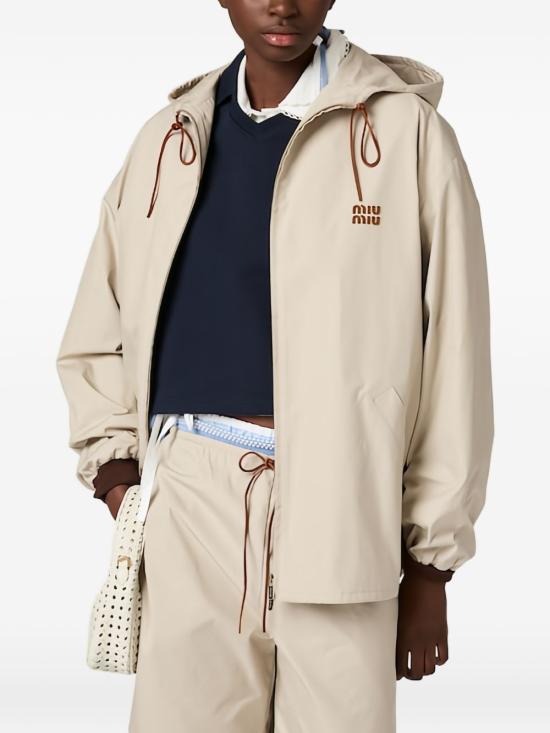 26FW 미우미우 코튼 캐주얼 재킷 MQ000212NS S OOOF0A08 BEIGE