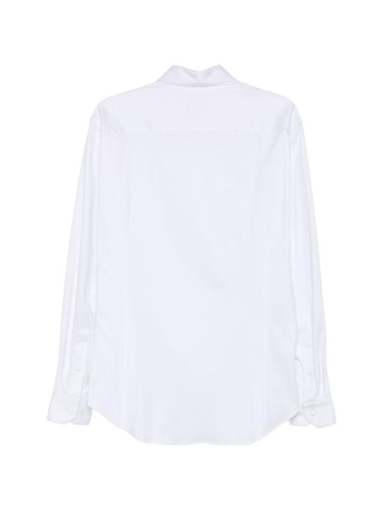 26FW 조르지오 아르마니 긴팔 셔츠 GM000056 TE10459U0002 Brilliant white - GIORGIO ARMANI