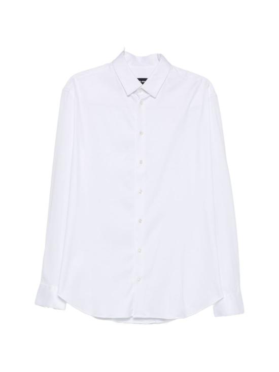 26FW 조르지오 아르마니 긴팔 셔츠 GM000056 TE10459U0002 Brilliant white