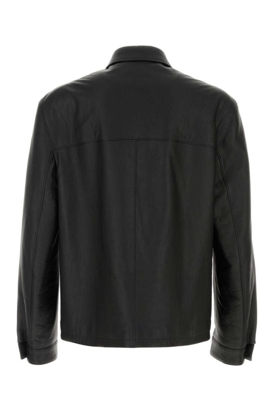 26FW 프라다 가죽 자켓 UPW615SOOO19WC F0002 Black - PRADA