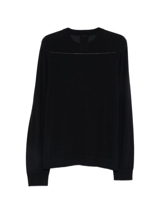26FW 조르지오 아르마니 스웨터 GM004535 AF28169U8139 NIGHT BLUE - GIORGIO ARMANI