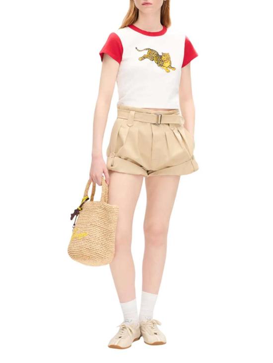 26FW 겐조 반팔 티셔츠 FG62TS0514SK 02 BLANC CASSE - KENZO