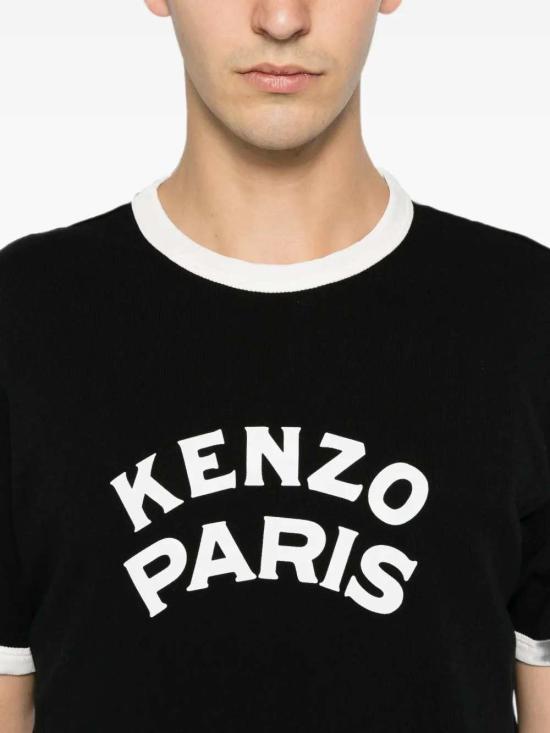 26FW 겐조 반팔 티셔츠 FG65TS1644SK 99J NOIR - KENZO