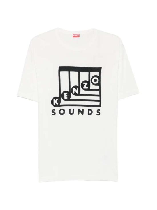 26FW 겐조 반팔 티셔츠 FG65TS2914SG 02 BLANC CASSE