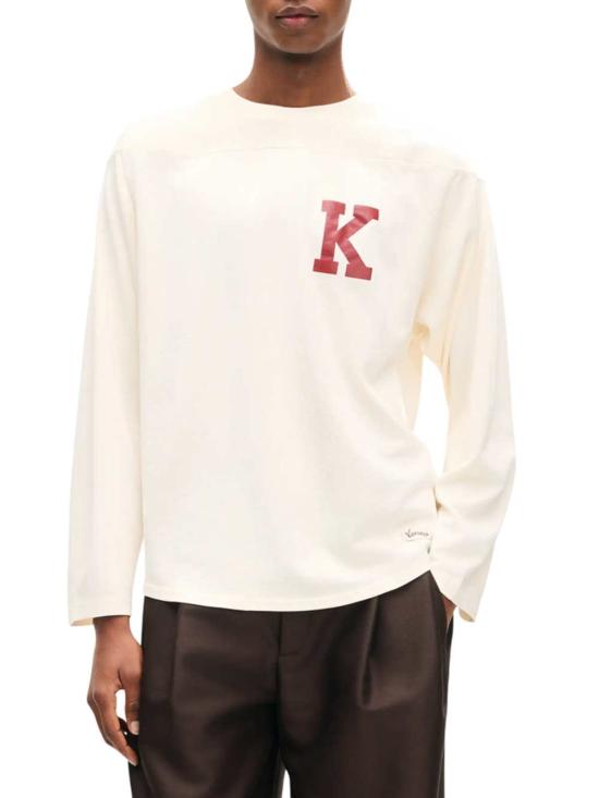 26FW 겐조 긴팔 티셔츠 FG65TL5504SF 03 ECRU - KENZO