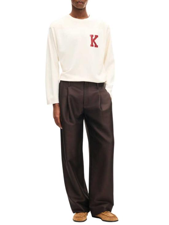 26FW 겐조 긴팔 티셔츠 FG65TL5504SF 03 ECRU - KENZO