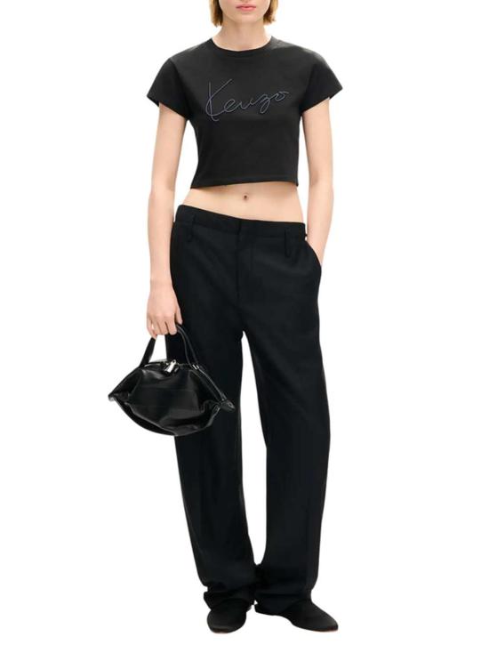 26FW 겐조 반팔 티셔츠 FG62TS0504SG 99J NOIR - KENZO