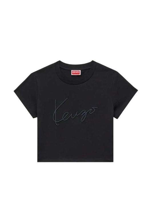 26FW 겐조 반팔 티셔츠 FG62TS0504SG 99J NOIR