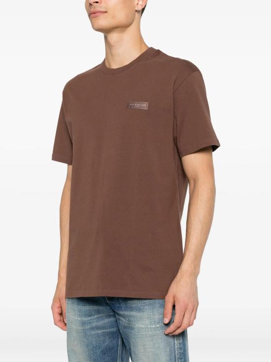 26FW 지방시 반팔 티셔츠 BM71NK3YSJ 208 Marrone - GIVENCHY
