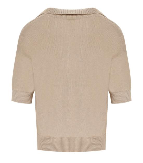 26FW 위켄드막스마라 폴로 티셔츠 2625366151600 009 S Beige - WEEKEND MAX MARA