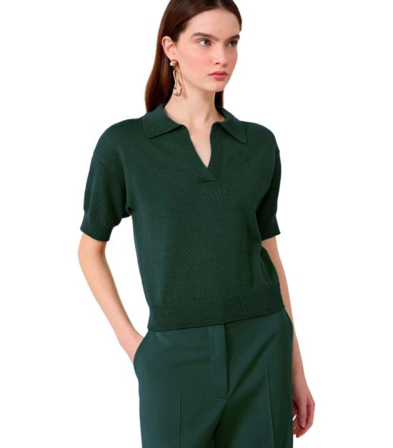 26FW 위켄드막스마라 폴로 티셔츠 2625366151600 007 S Green - WEEKEND MAX MARA