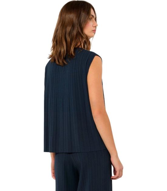 26FW 위켄드막스마라 민소매 티셔츠 2625366021600 004 S Blue - WEEKEND MAX MARA