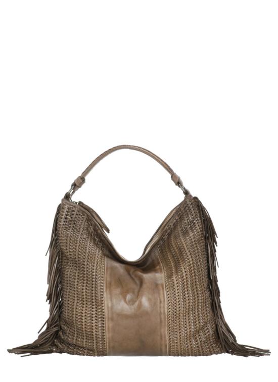 26FW 렙틸하우스 숄더백 H411 VASIA DEGRADECORDA DARK Beige