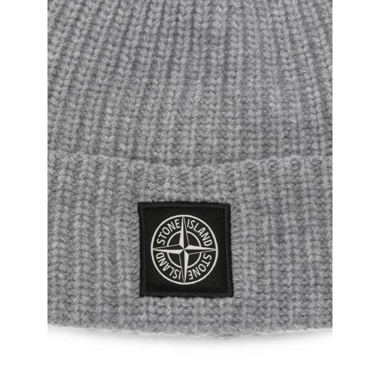 26FW 스톤 아일랜드 비니 15N100012 S00B4 V0M60 GREY - STONE ISLAND