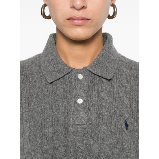 26FW 랄프 로렌 스웨터 211972132500 GREYH - RALPH LAUREN