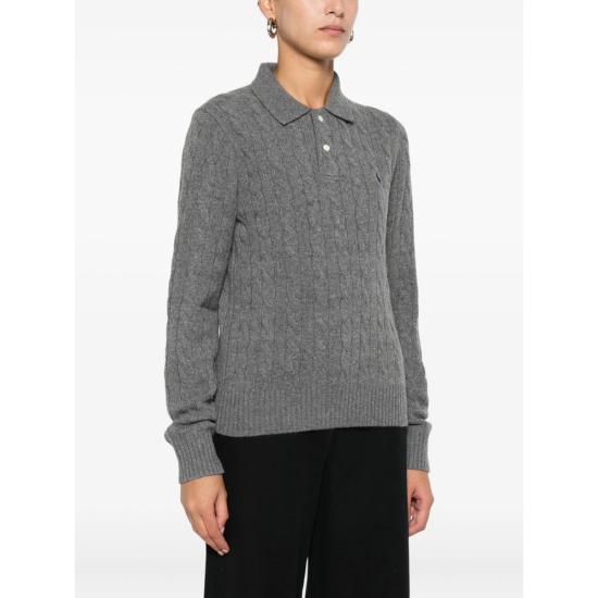 26FW 랄프 로렌 스웨터 211972132500 GREYH - RALPH LAUREN