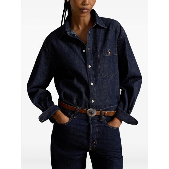 26FW 랄프 로렌 셔츠 211B17136001 JEMWA BLUE - RALPH LAUREN