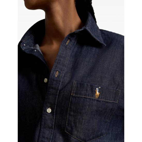 26FW 랄프 로렌 셔츠 211B17136001 JEMWA BLUE - RALPH LAUREN