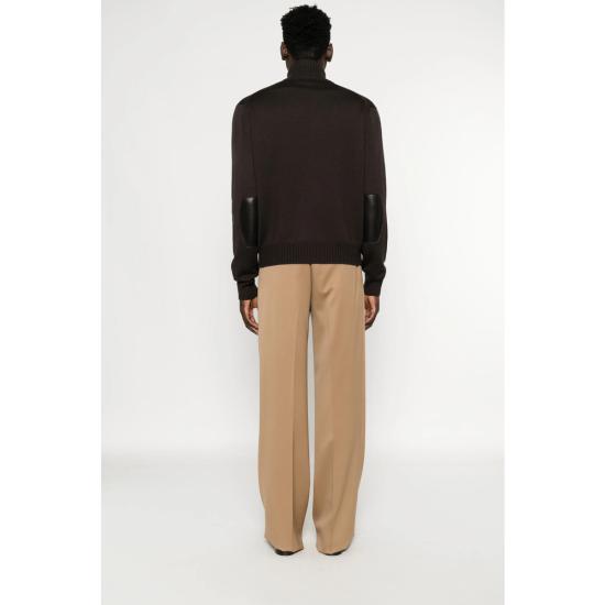 26FW 톰포드 집업 니트 YMW152 KZL027 ECJ BROWN - TOMFORD