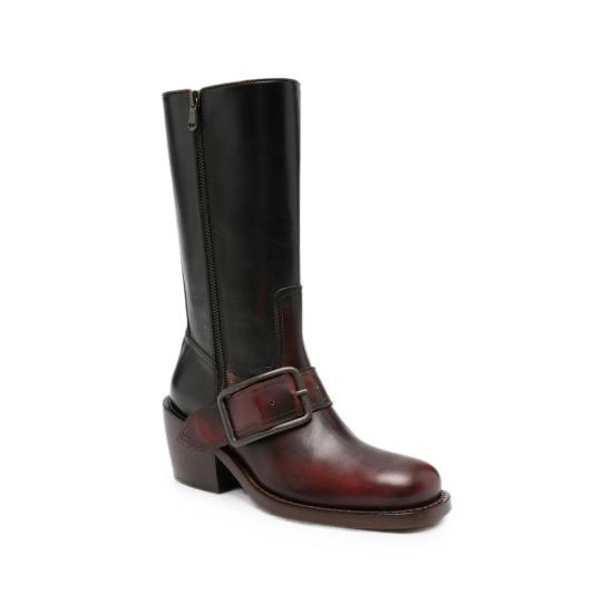 26FW 드리스 반 노튼 부츠 0109 011709 712 BLACK RED - DRIES VAN NOTEN