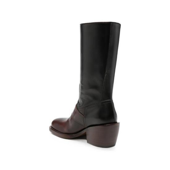 26FW 드리스 반 노튼 부츠 0109 011709 712 BLACK RED - DRIES VAN NOTEN