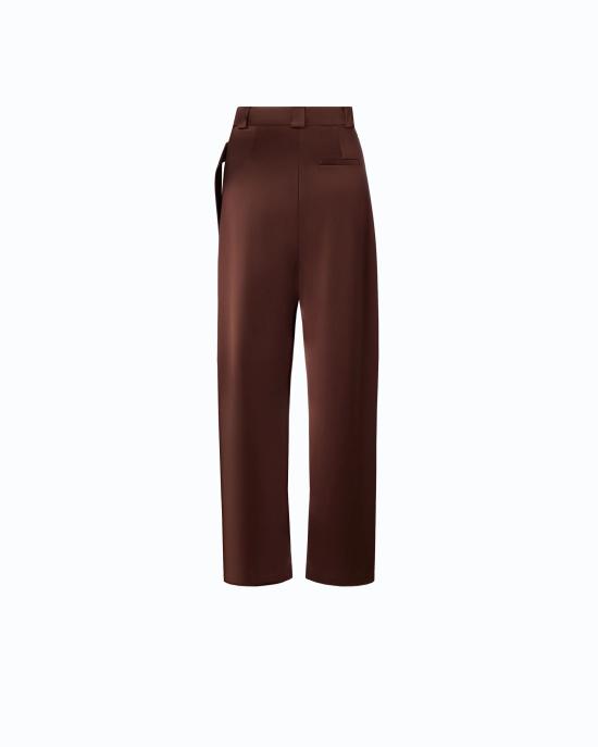 26FW 핑코 스트레이트 팬츠 105570A3GB L86 Ciocc amaro - PINKO