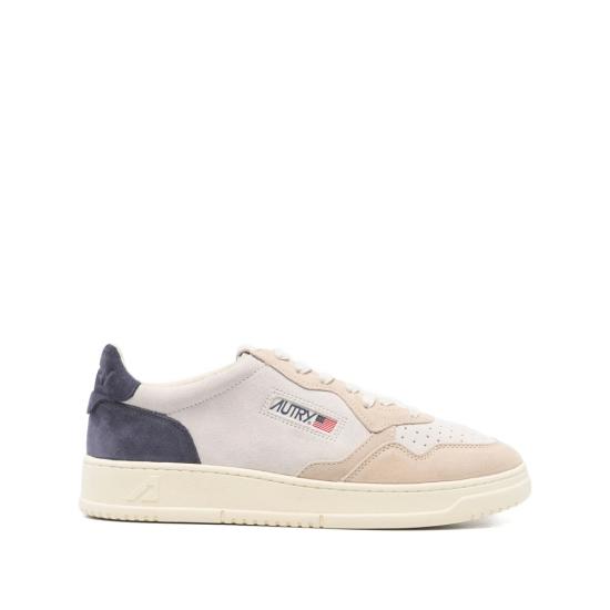 26FW 오트리 메달리스트 로우 스니커즈 AULM TS29 NEUTRALS BLUE