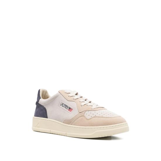 26FW 오트리 메달리스트 로우 스니커즈 AULM TS29 NEUTRALS BLUE - AUTRY