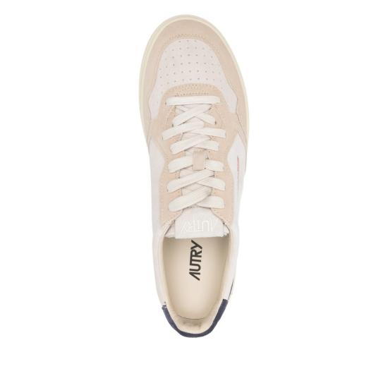 26FW 오트리 메달리스트 로우 스니커즈 AULM TS29 NEUTRALS BLUE - AUTRY